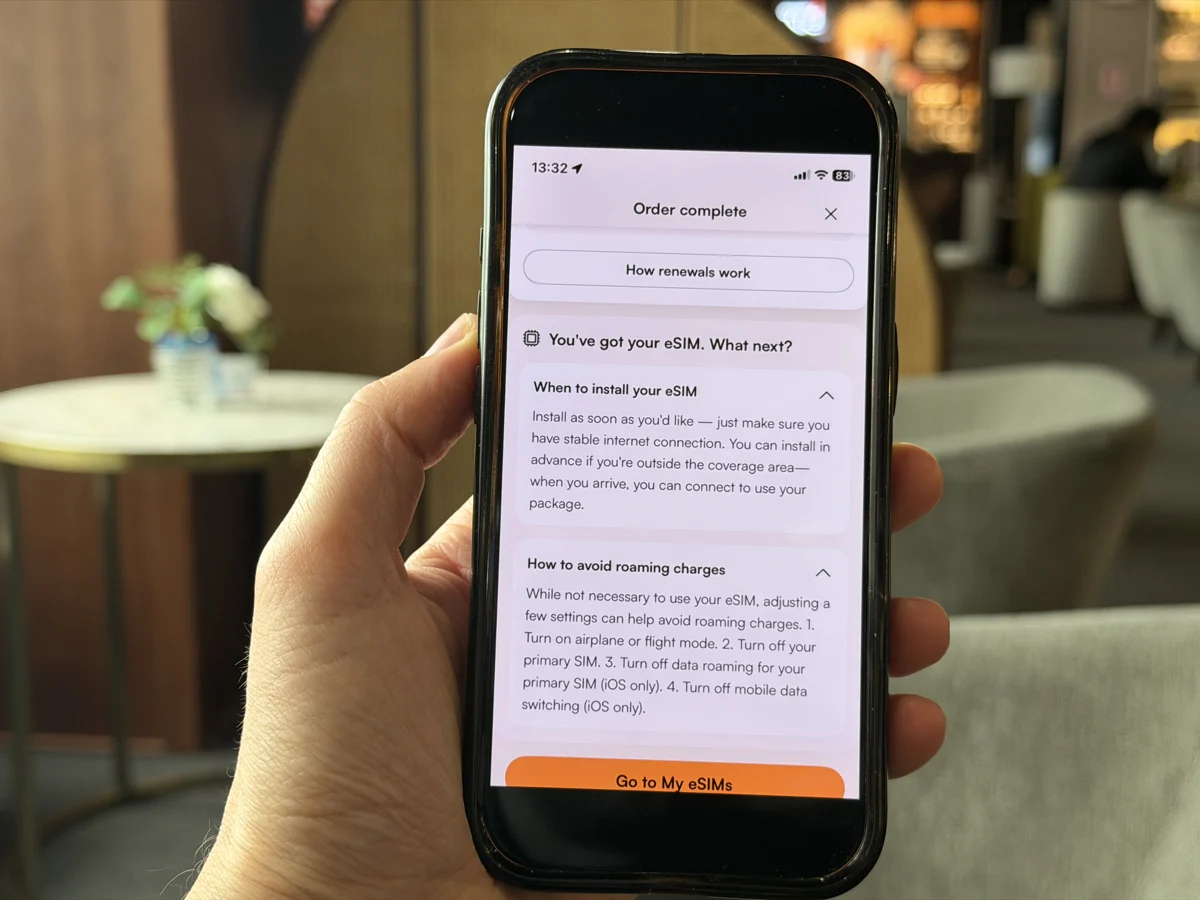 phone with airalo instructions