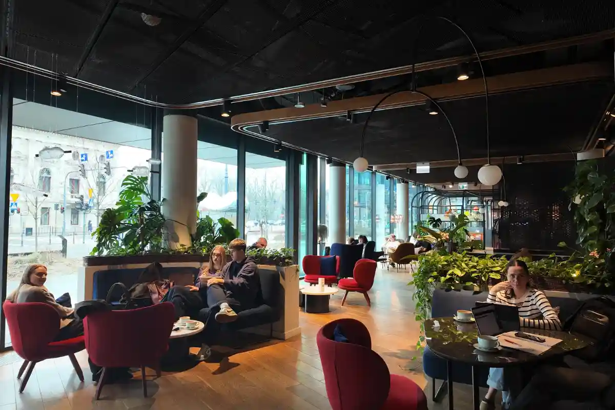 Puro Hotel lodz lobby