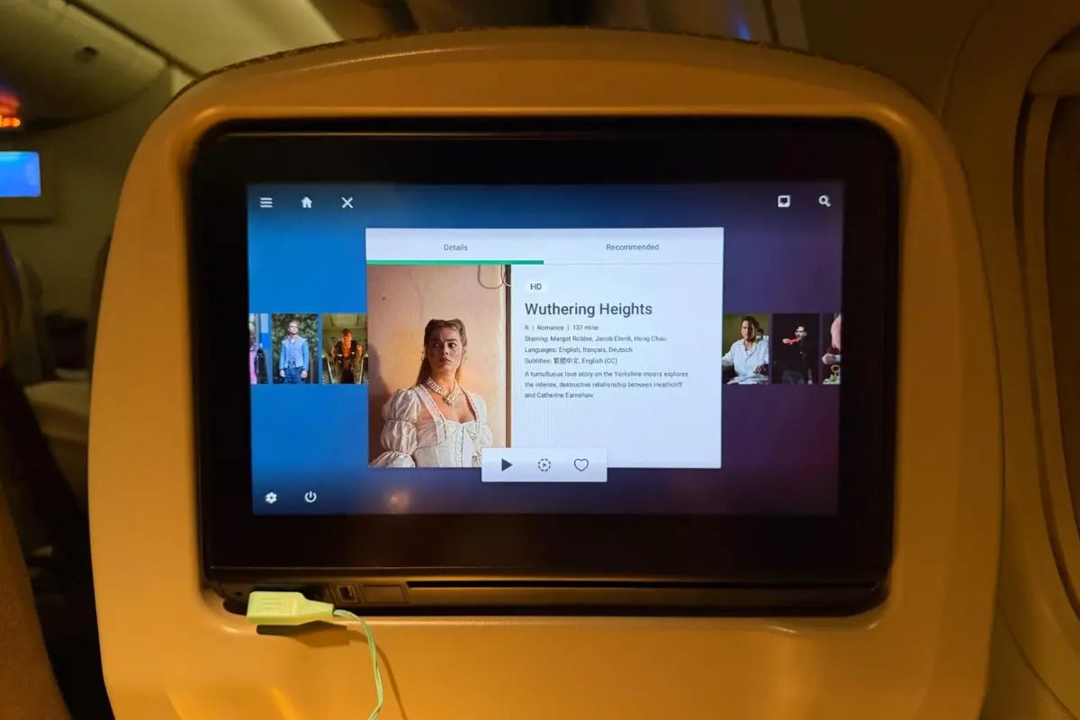 economy eva screen
