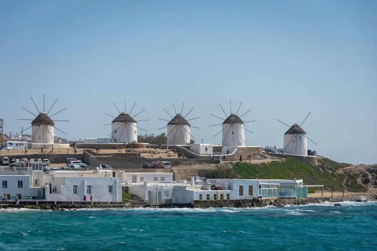 Mykonos windmills