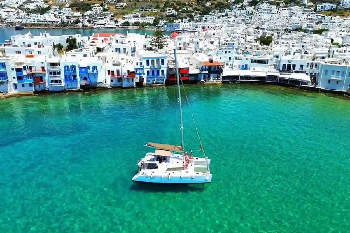 catamaran cruise mykonos