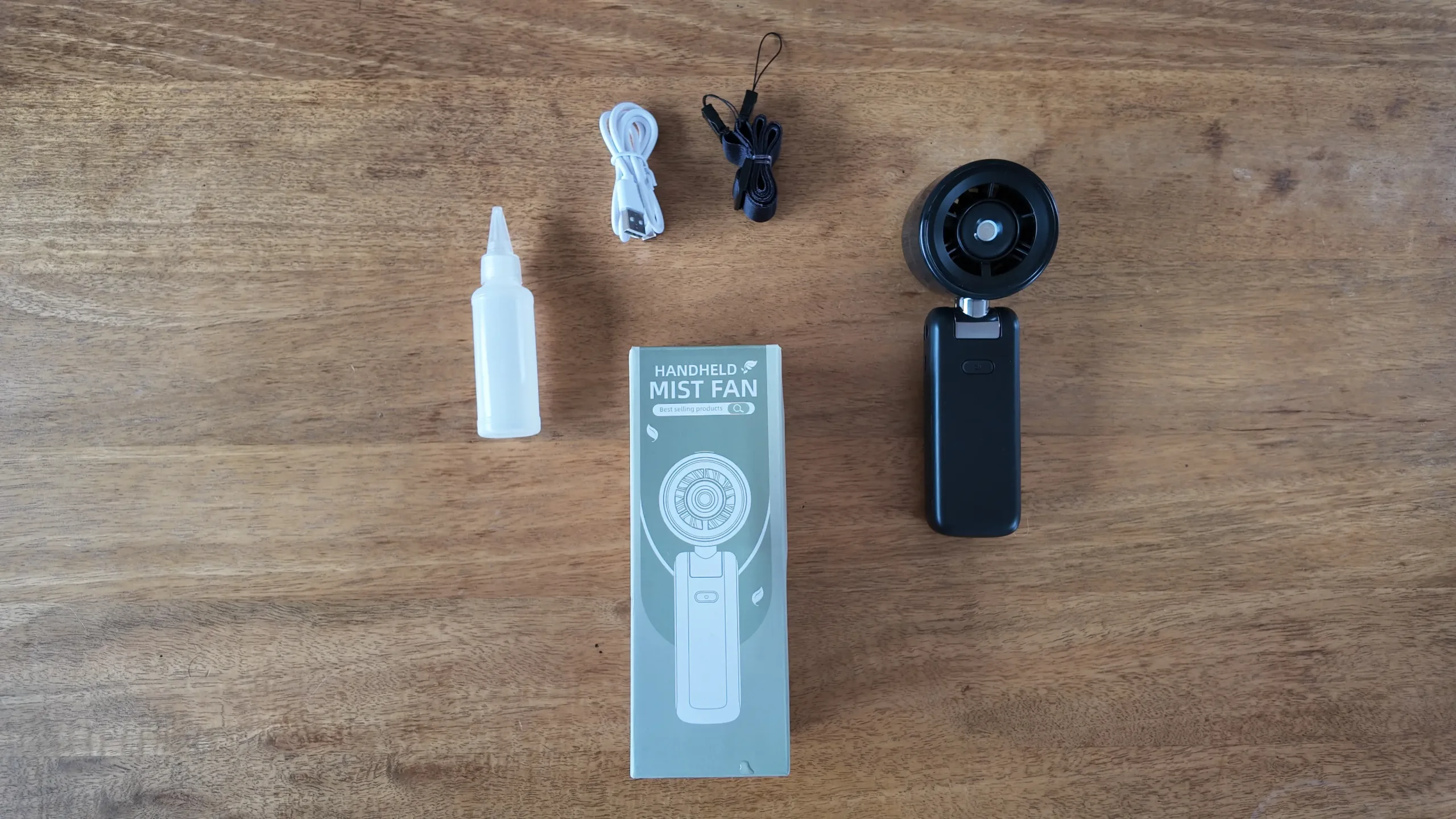 Wrischan Fan box contents