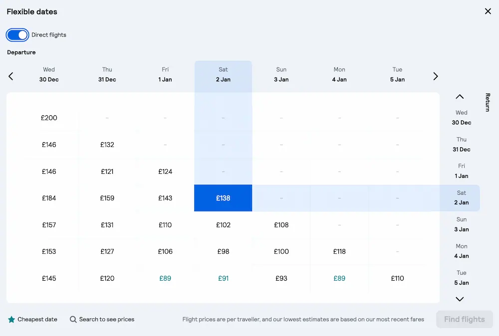 Hidden Skyscanner Hacks That Help Me Find Cheap Flights Grid